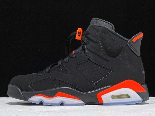 Rep Onekick Jordan Retro 6 Air Infrared OG 384664-060 Black 0809
